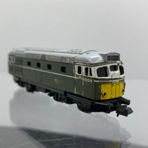 244 - Four 'N Gauge' Diesel Locomotives, Trix Bo-Bo Warship Class 'Eclipse' Bi-directional Lighting, Teste... 