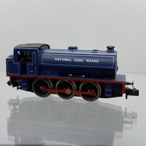 245 - Four 'N Gauge' Steam Locomotives, Trix Class 2F 0-6-0T BR 47160 Black (G), Grafar Standard Class 4 T... 