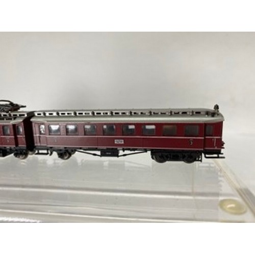 243 - MiniTrix 51 2994 00 'N Gauge' Electric multiple unit ET 87, wheel arrangement 2'1 + B'1 + 1 2', DB R... 