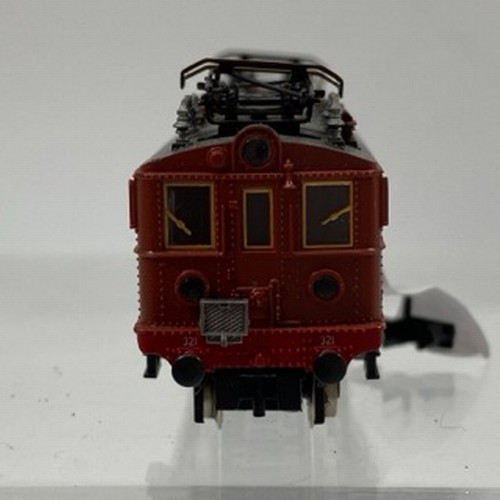 275 - Five Electric Rail Cars and Locomotives 'N Gauge' with Pantographs, Fleischmann Piccolo 7306 Alpine ... 