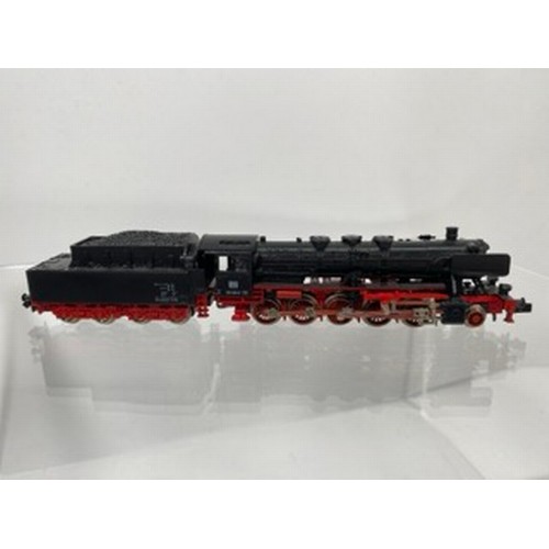 279 - Four 'N Gauge' Fleischmann DB Steam Locomotives, Piccolo 7171 DB 012 081-6 4-6-2 (2/3 lights working... 