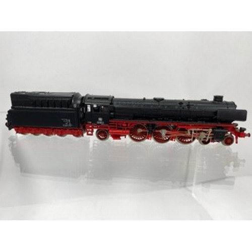 279 - Four 'N Gauge' Fleischmann DB Steam Locomotives, Piccolo 7171 DB 012 081-6 4-6-2 (2/3 lights working... 