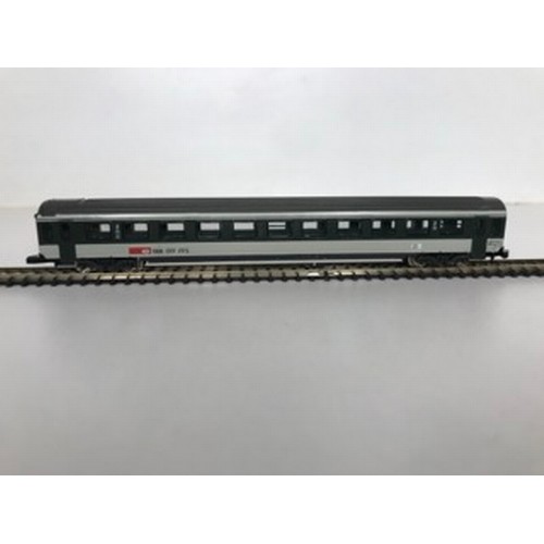 335 - Z Gauge/Scale Marklin mini-club 8823 SBB CFF FFS 10102 Electric Locomotive and Rake of Three SBB CFF... 