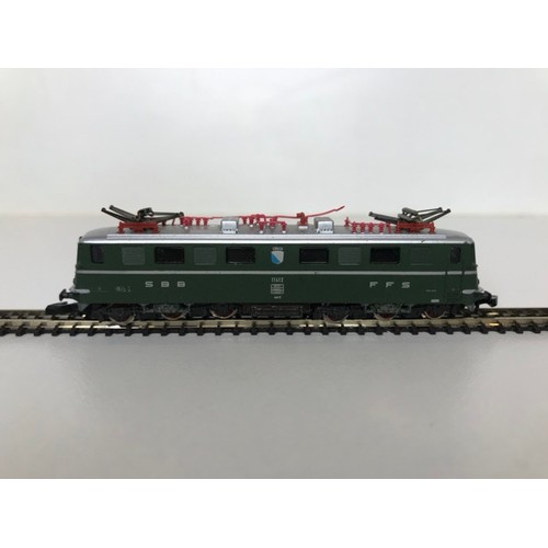 Z Gauge/Scale Marklin mini-club 8850 SBB CFF FFS Swiss Class