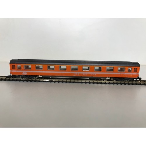 336 - Z Gauge/Scale Marklin mini-club 8850 SBB CFF FFS Swiss Class Ae 6/6 #11412 Electric Locomotive and R... 