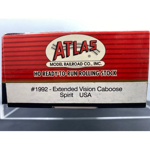 341 - Atlas HO Rolling Stock #1992 Extended vision caboose Spirit USA 