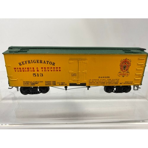 354 - Six Kit-built HO North American Virginia & Truckee Wagons, Lovely Detail visible and on chassis, one... 