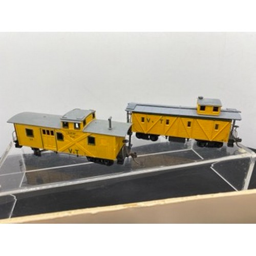 355 - Interesting HO gauge Rolling Stock mostly Kit-built, Fine Detail, North American Origins, 'Ready-to-... 