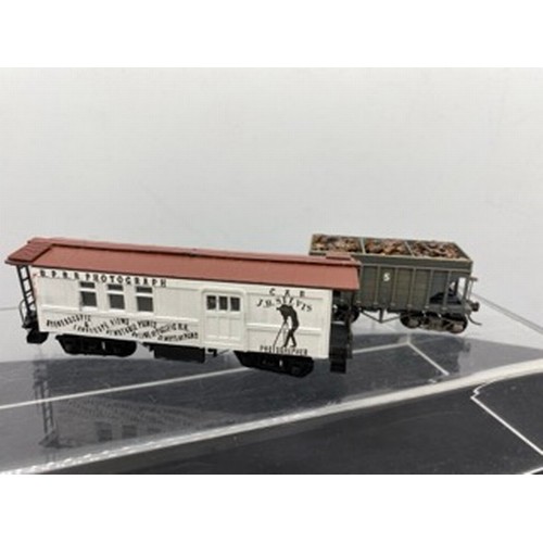 355 - Interesting HO gauge Rolling Stock mostly Kit-built, Fine Detail, North American Origins, 'Ready-to-... 