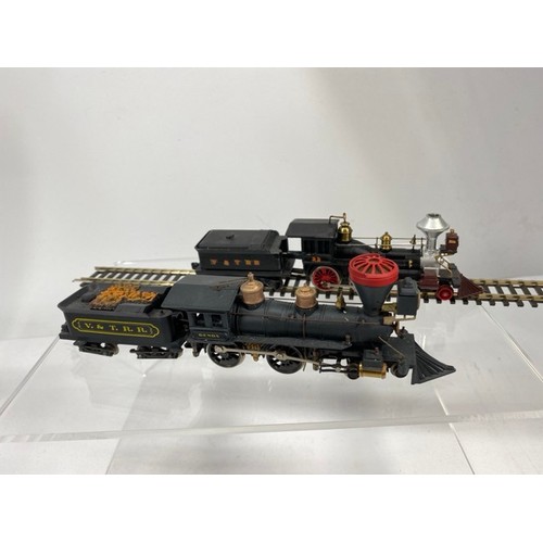 358 - Two Ho Gauge 4-4-0 Steam Locomotives Virginia & Trunkee Rail Road, Genoa and No.33, metal constructi... 