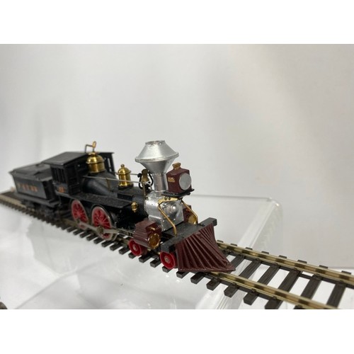 358 - Two Ho Gauge 4-4-0 Steam Locomotives Virginia & Trunkee Rail Road, Genoa and No.33, metal constructi... 