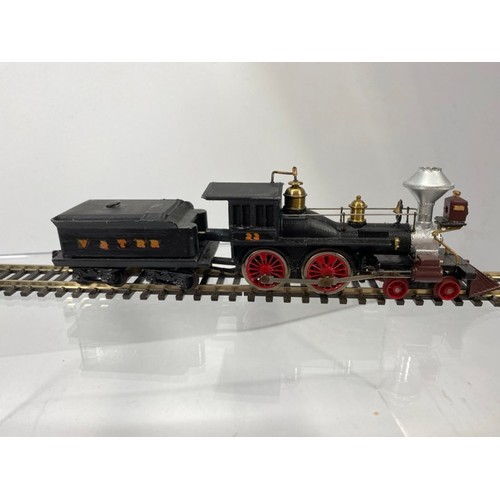 358 - Two Ho Gauge 4-4-0 Steam Locomotives Virginia & Trunkee Rail Road, Genoa and No.33, metal constructi... 