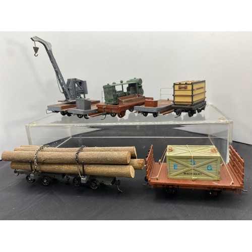 380 - 30 delightful On16.5 wagons and carridges (1:43.5 scale) runs on OO/HO track. Metal & plastic constr... 