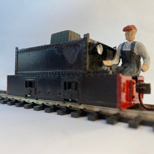 362 - Six On16.5 cute and cheeky little locos and engines of metal construction each with enthusiastic dri... 