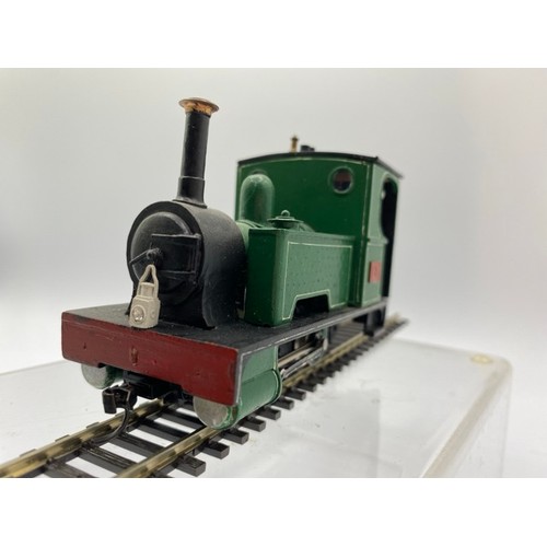 368 - Two On16.5 locomotives of metal & plastic construction each with driver. (1:43.5 scale) runs on OO/H... 