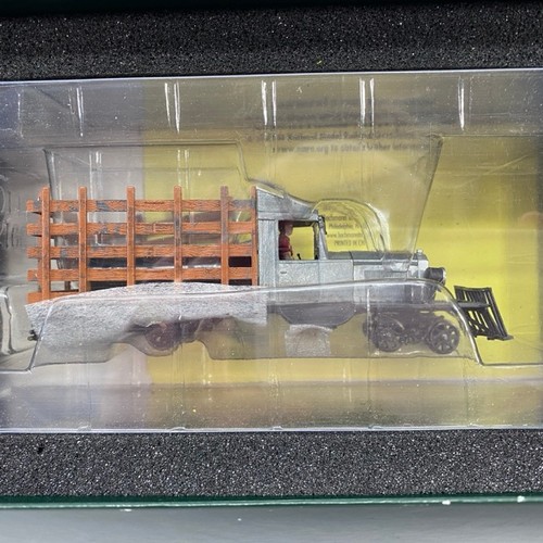 382 - On30 Gauge Rail Truck w/ACC (DCC) American Spectrum 29199 by Bachmann, Un-Painted with Driver, sligh... 