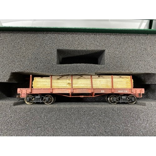 402 - On30 Six Spectrum/Bachmann Interesting and Customised Railroad Cars/Wagons, includes Flat Cars and G... 