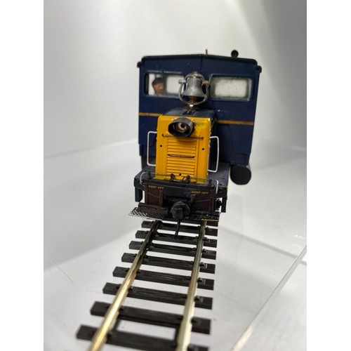 395 - Spectrum Bachmann Shunter modified for On30, Original Cab from (Bachmann 41-0803-12 HO) has been rem... 