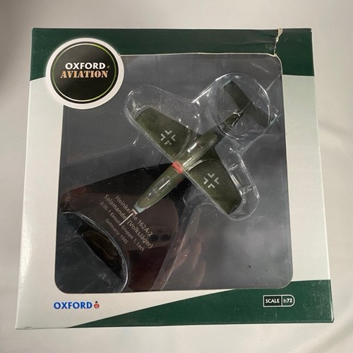 505 - Oxford Aviation 1:72 scale models Arado AR196, FWTa 152, Heinkel HE162, Kawasaki Ki-61 Hien, Ki-84 w... 