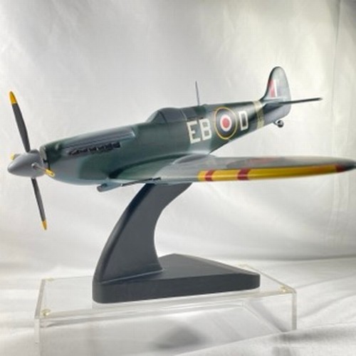 501 - Replica model Asisbiz Spitfire XII RAF 41Sqn EBD MB858 Westhampnett 1943, wing span 48cm, nose to ta... 