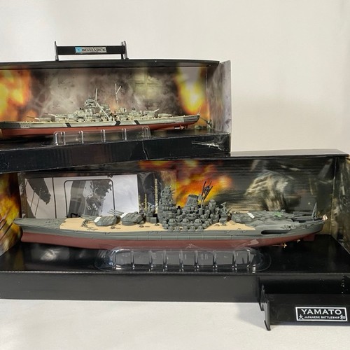 520 - Forces of Valor Unimax die-cast metal models German Battleship Bismark 1:1000 (Fair - signs of repai... 