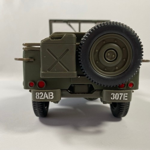 526 - Willy's Jeep 1:18 by GATE Models USA military vehicle unboxed - Good (1) 350g