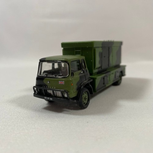 535 - Oxford Diecast 1:76 scale 17 military vehicles, 2 tanks, including Bristol Bloodhound missile launch... 