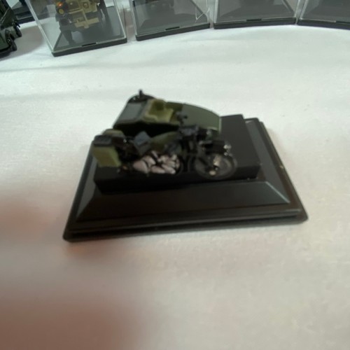 535 - Oxford Diecast 1:76 scale 17 military vehicles, 2 tanks, including Bristol Bloodhound missile launch... 