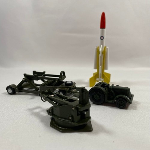 535 - Oxford Diecast 1:76 scale 17 military vehicles, 2 tanks, including Bristol Bloodhound missile launch... 