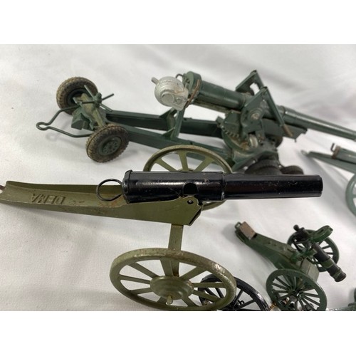 537 - Britains Die-Cast 155mm Gun No 2064 (617492), Vintage ASTRA Anti Aircraft Gun Model 1940's, Play Me ... 