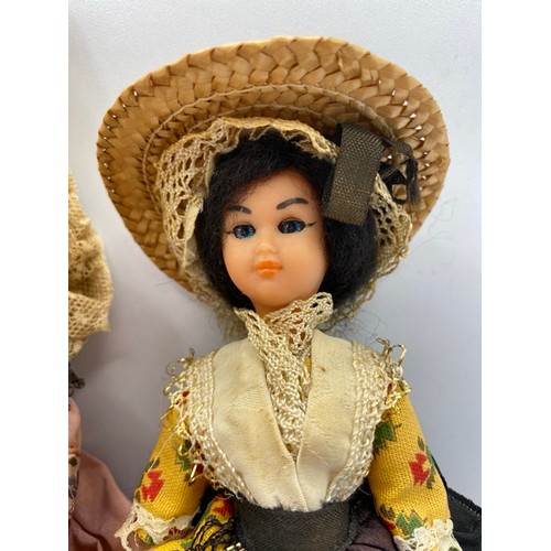 663 - French Souvenir Costume Doll with open/close eyes. Le Coquette Normandie Costume Doll, her clothes a... 