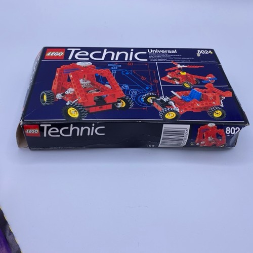 666 - Lego Technic 8024 complete set in original box with instructions - This small set was released in 19... 