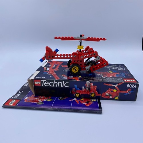 666 - Lego Technic 8024 complete set in original box with instructions - This small set was released in 19... 