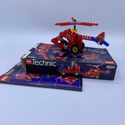 666 - Lego Technic 8024 complete set in original box with instructions - This small set was released in 19... 