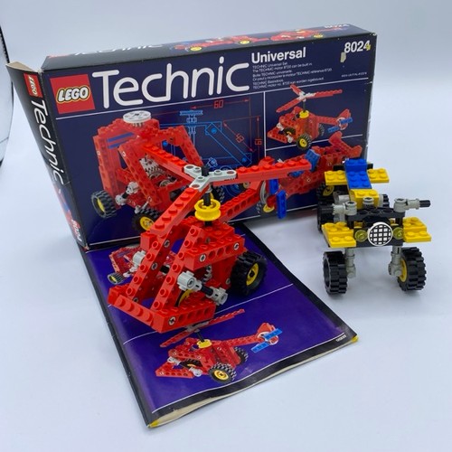 666 - Lego Technic 8024 complete set in original box with instructions - This small set was released in 19... 