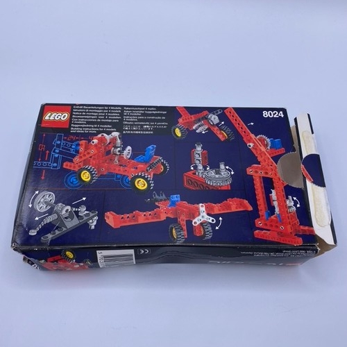 666 - Lego Technic 8024 complete set in original box with instructions - This small set was released in 19... 