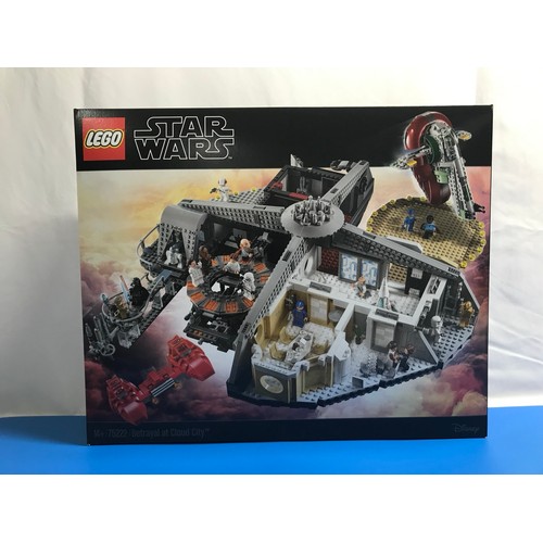 673 - Lego Star Wars set number 75222 Betrayal at Cloud City, within Near Mint Sealed box, within Original... 