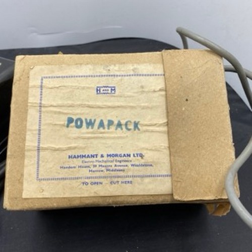 234 - Two Vintage Power Units, Power Unit No.1 DC 12v-1 amp Made in England by International Model Aircraf... 