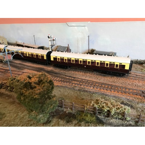 30 - Five Special Kit-built OO gauge GWR Toplight Coaches 1930's Livery, Fine Detail, 2 Slips, 1 Brake/Th... 