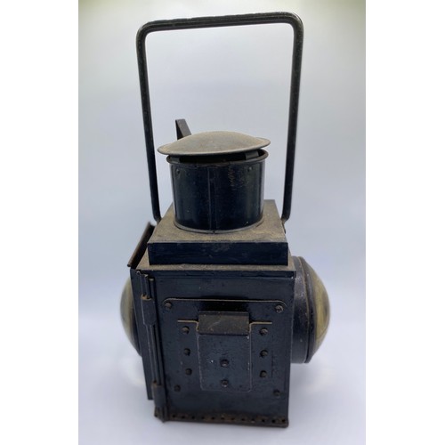 320A - BR Oil Signal Lamp appears complete with Red Lens and Sherwoods Burner and another incomplete with M... 