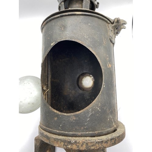 320A - BR Oil Signal Lamp appears complete with Red Lens and Sherwoods Burner and another incomplete with M... 
