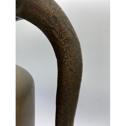 319A - GWR Steam lever Cab operated Whistle, stands 12in tall and has a bell diameter of 3.5 inches, Believ... 