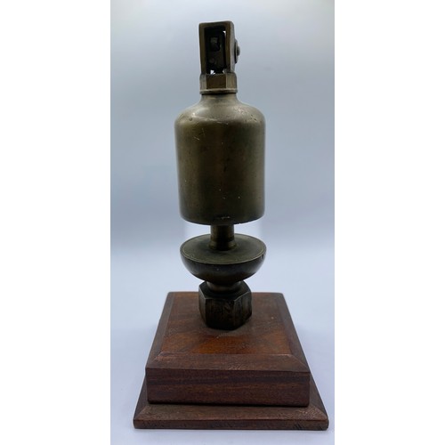 319A - GWR Steam lever Cab operated Whistle, stands 12in tall and has a bell diameter of 3.5 inches, Believ... 