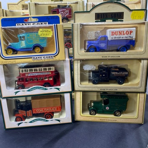 11 - 42 die-cast LLedo Days Gone and Promotional models boxed, models appear to have not been removed fro... 