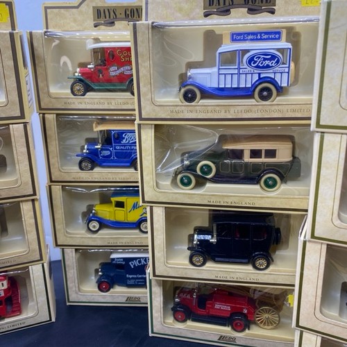 11 - 42 die-cast LLedo Days Gone and Promotional models boxed, models appear to have not been removed fro... 