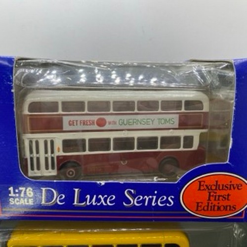 19 - 5 Exclusive First Editions 1:76 scale Buses, Leyland Olympian type C London & Country 29702, Alexand... 