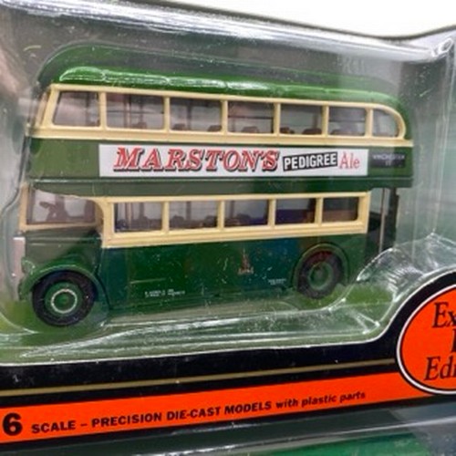 19 - 5 Exclusive First Editions 1:76 scale Buses, Leyland Olympian type C London & Country 29702, Alexand... 