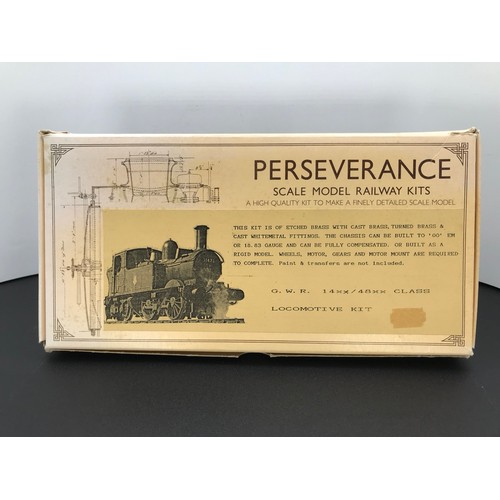 119 - Perseverance Scale Model Railway Kit GWR 1400 Class with DC Drive Unit, Appears Complete, Instructio... 