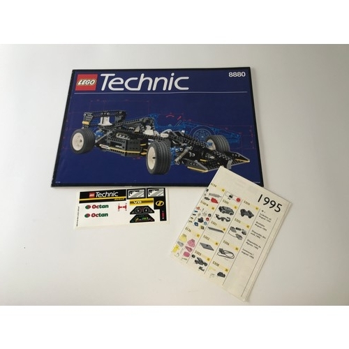 146 - Lego Technic 8880 The Super Car Built with Box, First released in 1994, Appears Complete, Includes I... 