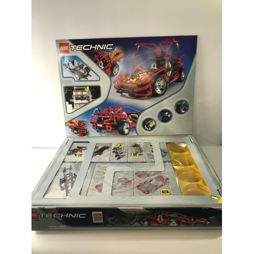 147 - Lego Technic 8448 Super Street Sensation Car Built with Box, First released in 1999, Appears Complet... 